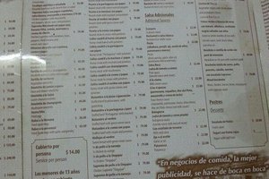Menú