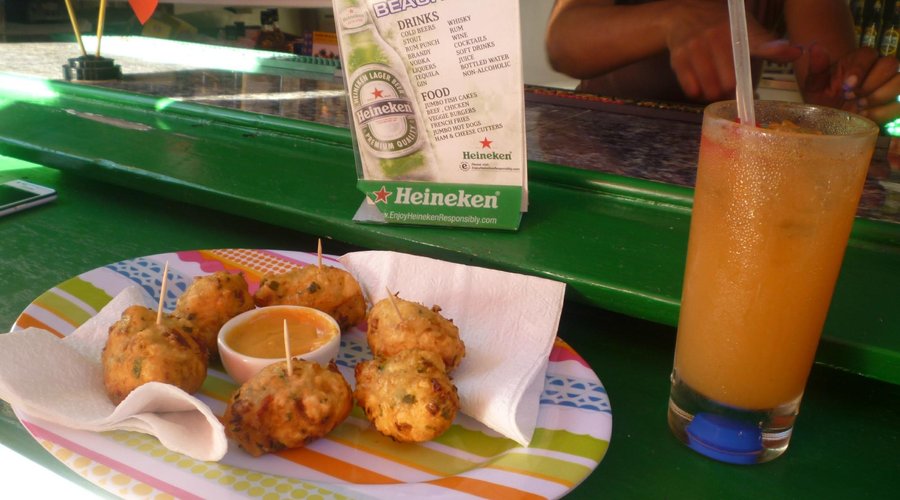 The BEST Fischcakes and Rumpunch in Barbados !!