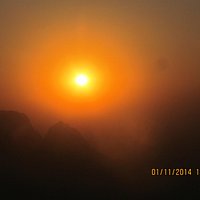 Sunset at Porcupine Point