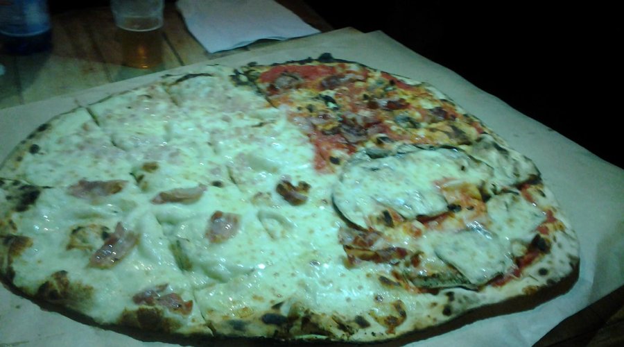 la pizza..una bontà...