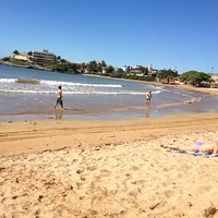 Praia dos Namorados em Iriri