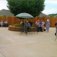 Patio available in decent weather