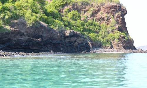 plage ilot en face de la plage de Nioumachoua
