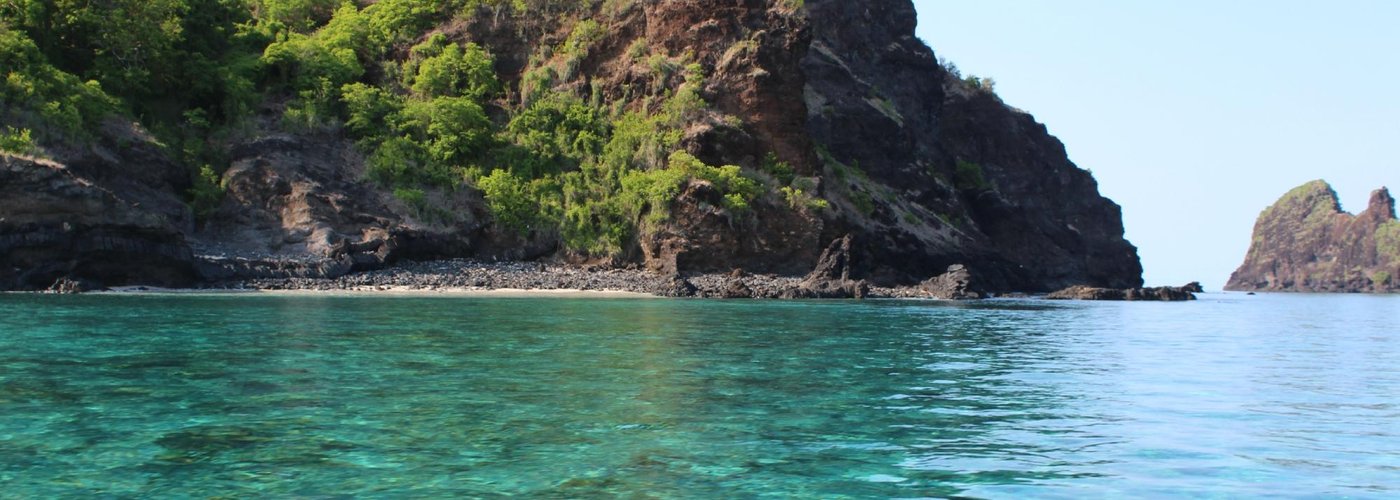 plage ilot en face de la plage de Nioumachoua