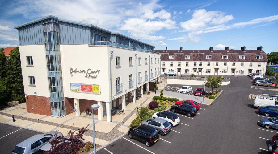Belmore Court & Motel Birds Eye View