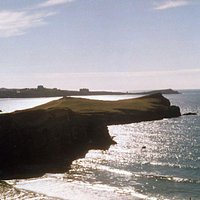 Porth Headland At Sunset