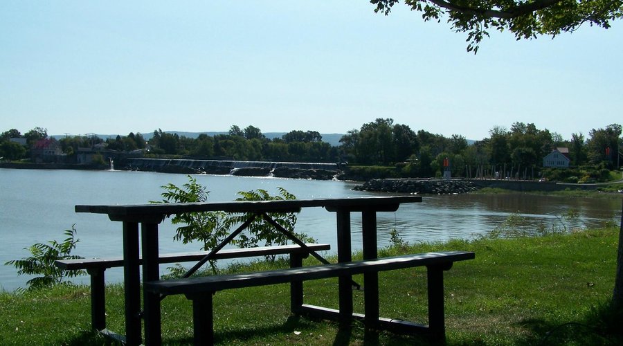 La Promenade du Bassin, aire de pique-nique, Montmagny