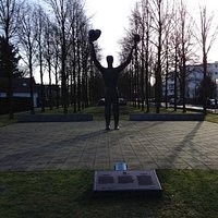 van een afstandje
