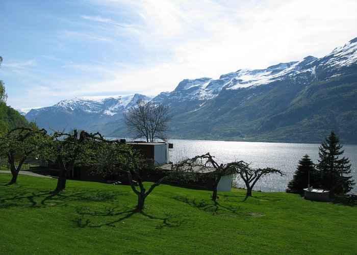 Utsikt fra Hardanger Hostel