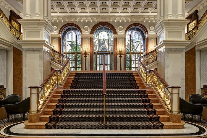Lobby Grand Staircase facing Madison Avenue