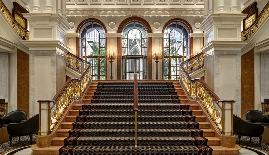 Lobby Grand Staircase facing Madison Avenue