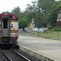 View from the railway station