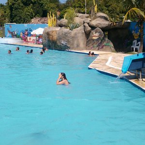 parte da piscina