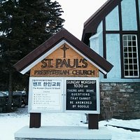 Igreja Presbiteriana na Banff Avenue.