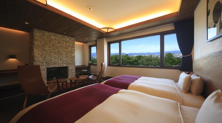 Panorama view room hollywood twin