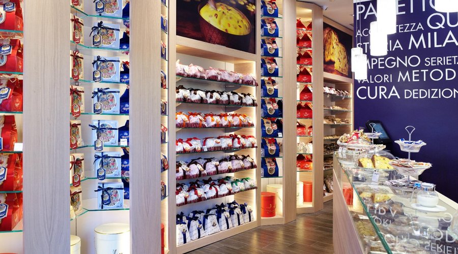 Il nostro showroom di panettoni