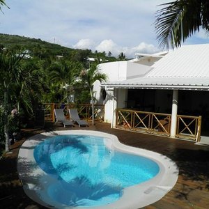 Coté piscine