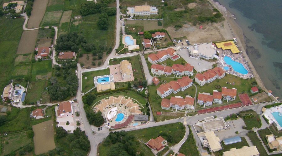 aerial view of Asprokavos