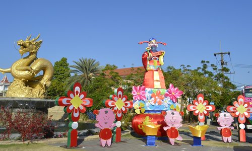 Old Town during Chinese New Year Celebrations