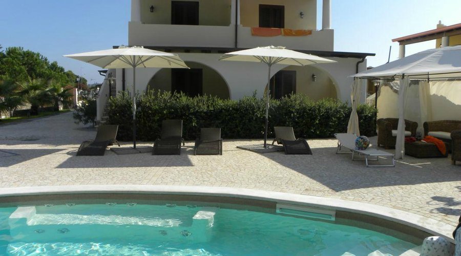 Piscina e camere