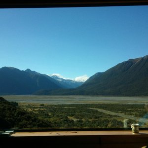 View from lounge window.