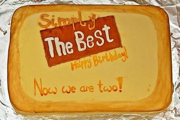 Our second birthday cake!