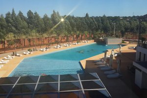 Piscina y playa