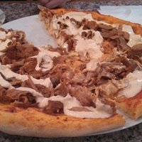 Kebab Pizza