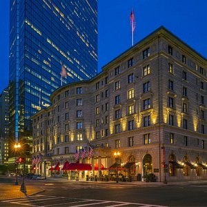 Fairmont Copley Plaza, Boston in Boston, image may contain: Bench, Furniture, Suit, Path