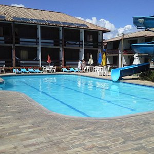 Piscina com toboágua - O hotel tem mais duas outras piscinas!