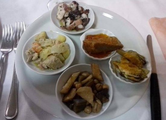 Antipastino di pesce