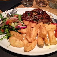 Big juicy steak
