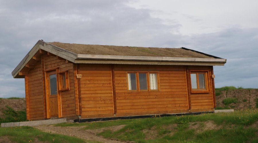 wiew of a new hut