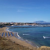 lungomare Terrasini: la spiaggia
