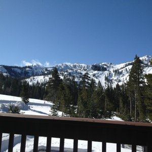 View of Alpine Meadows Ski Hills from Room 11