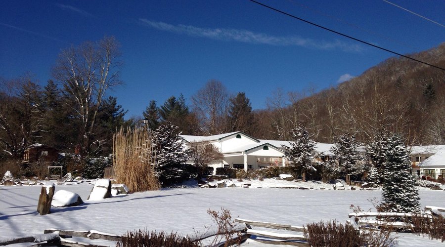 Maggie Valley in the snow