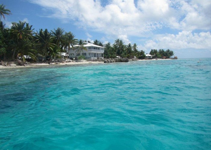 View from the lagoon