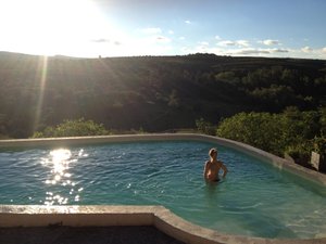 Piscina y playa