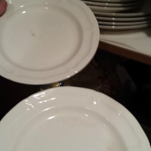 look at the nasty dishes