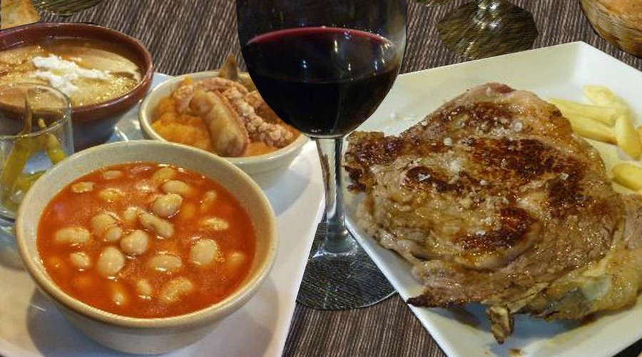 Menú degustación.