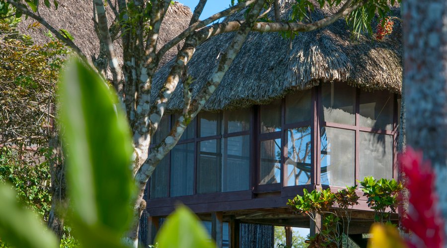 Exterior shot of our Cabanas