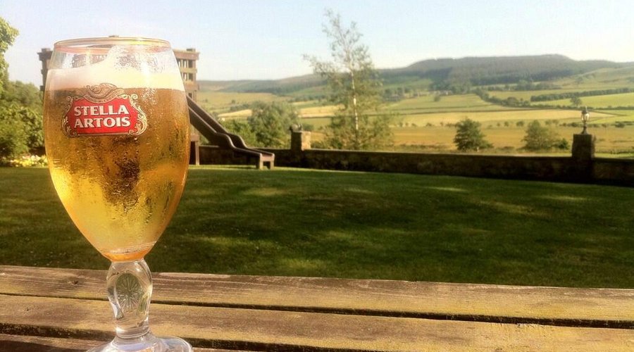 Our Beer Garden View!