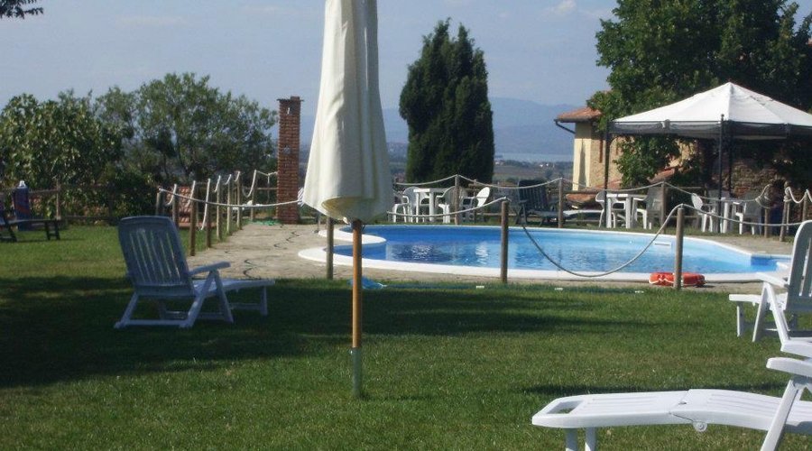 A pool with view