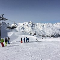 Top of the chairlift at HochGurgl