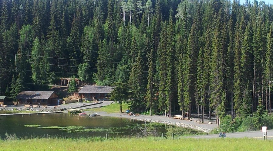 Campground, Lake and cabins