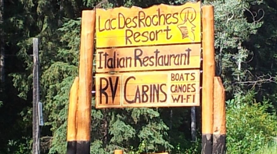 Our sign on the Highway 24