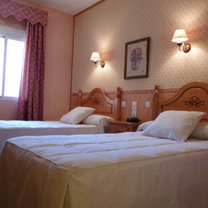 Habitacion con dos camas