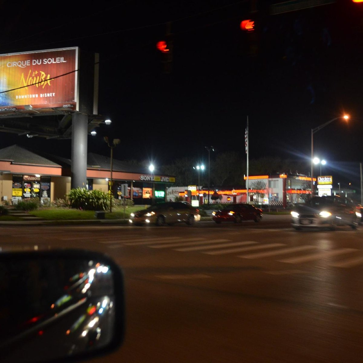 Night time view from I-Drive - Picture of Denny's, Orlando - Tripadvisor