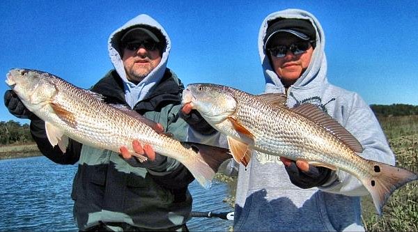 Coastal Georgia Inshore Charters - It's fixin' to go down! Get a