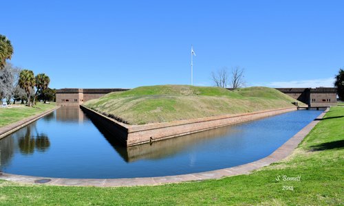 Mote at Fort Pulaski